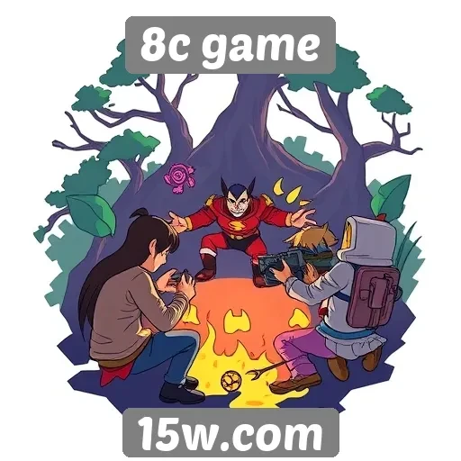Crescimento da comunidade de jogadores no 8c game